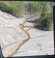 Day 4 - Rusty River - Iron oxide leaches into Toutle Day 4 - Rusty River - Iron oxide leaches into Toutle